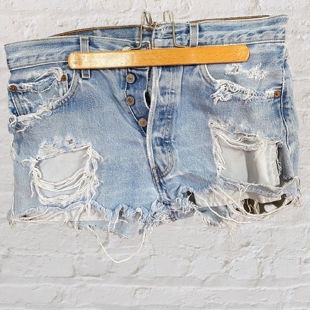 Levi shorts.